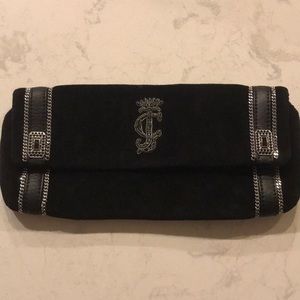 Juicy couture suede clutch